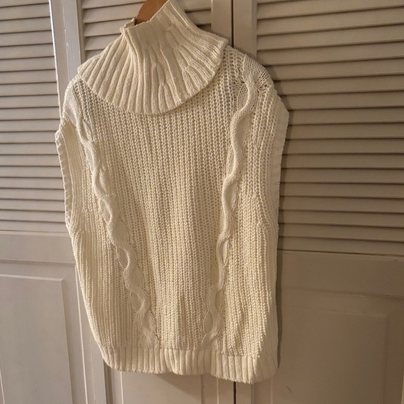 Talbots Convertible Cable Knit Sweater - Picture 5 of 6